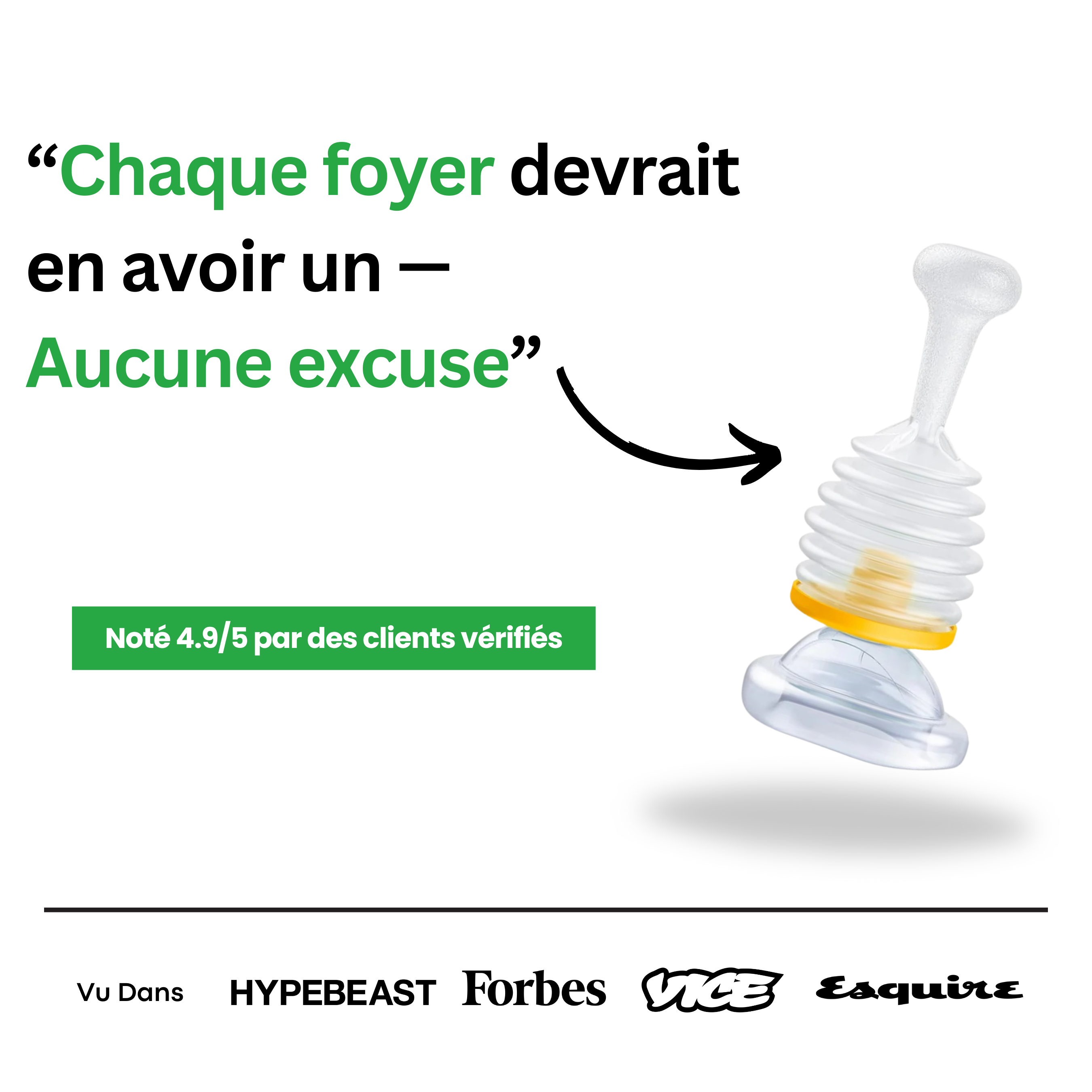 LifeVac Dispositif anti-étouffement portable